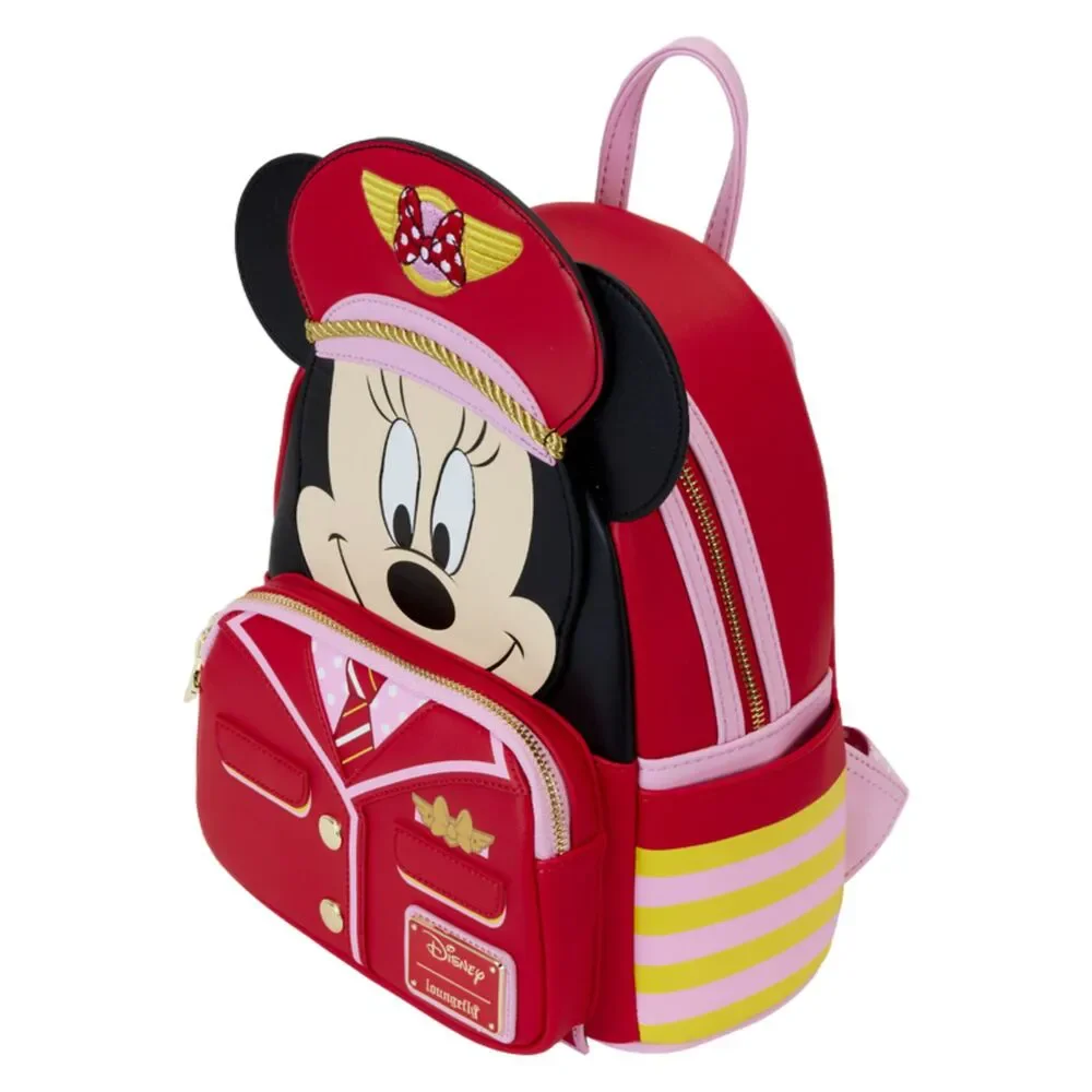Loungefly Disney C2E2 Minnie Mouse Pilot Cosplay Mini Backpack